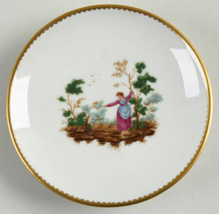 GIN401 Saucer for Flat Demitasse Cup
