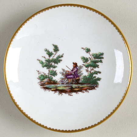 GIN401 Saucer for Flat Demitasse Cup