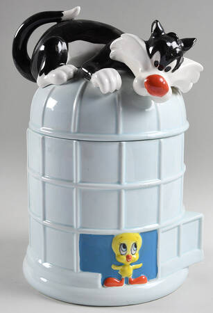 Cookie Jars Figural Cookie Jar & Lid