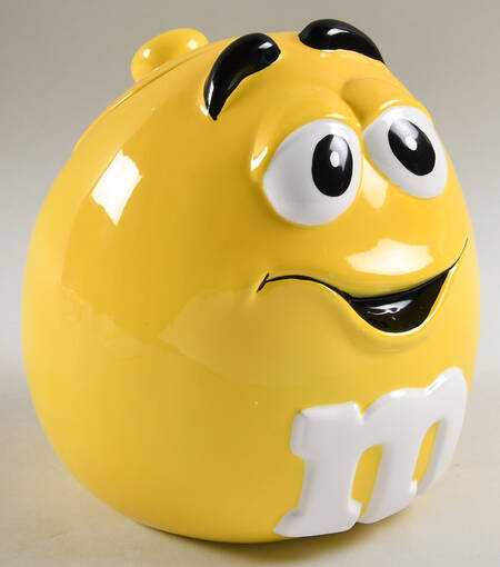M&M's Candy Jar & Lid by Galerie China