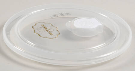 Katie 16 Oz Round Plastic Microwave Bowl No Vent Lid