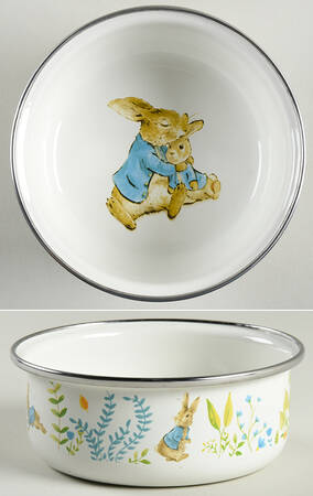 Peter Rabbit Enamel Child's Bowl