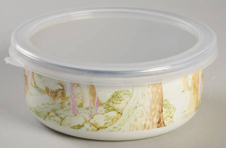 Peter Rabbit Enamel Child's Bowl & Plastic Lid