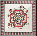 Chance Folle 6" Square Dish