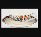 Chance Folle Flat Cup & Saucer Set