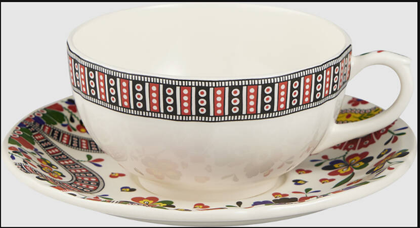 Chance Folle Breakfast Cup & Saucer Set