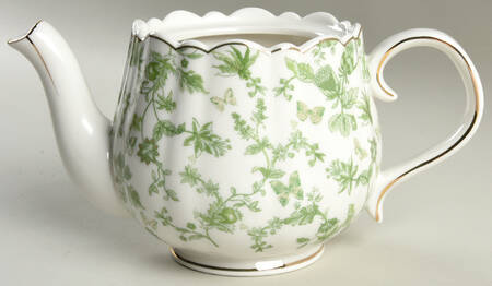 Greeny Garden Teapot No Lid