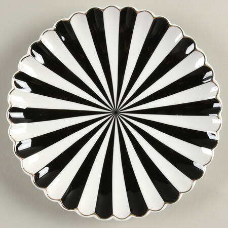 Beetle Stripe Salad Plate