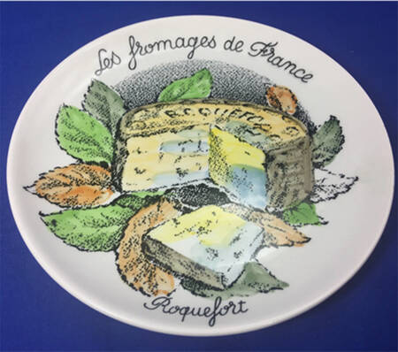 Les Fromages de France Canape Plate