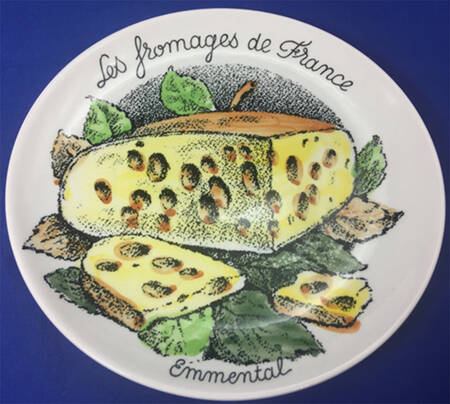 Les Fromages de France Canape Plate