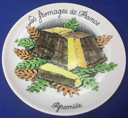Les Fromages de France Canape Plate