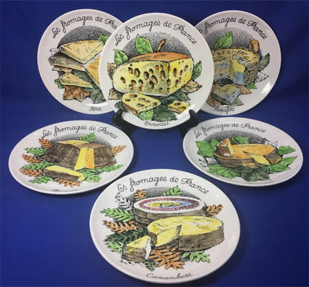 Les Fromages de France by Faiencerie De Gien