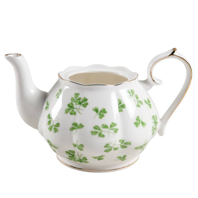 Shamrock Teapot No Lid