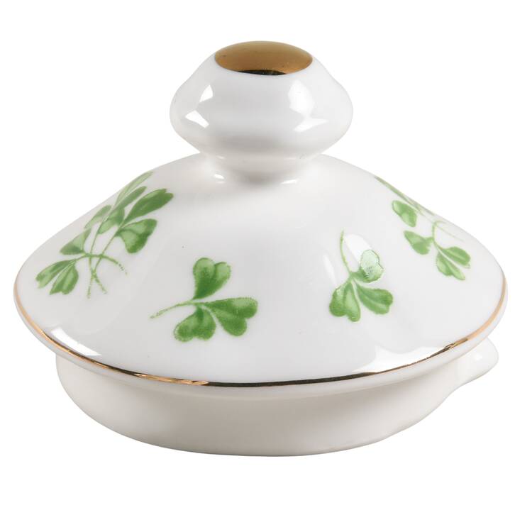 Shamrock Lid for Teapot