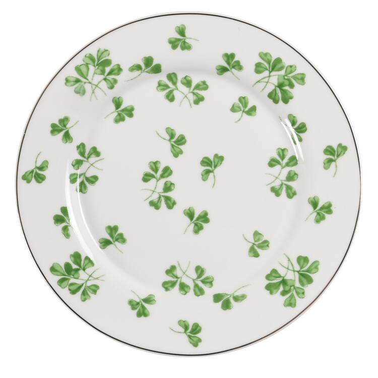 Shamrock Salad Plate