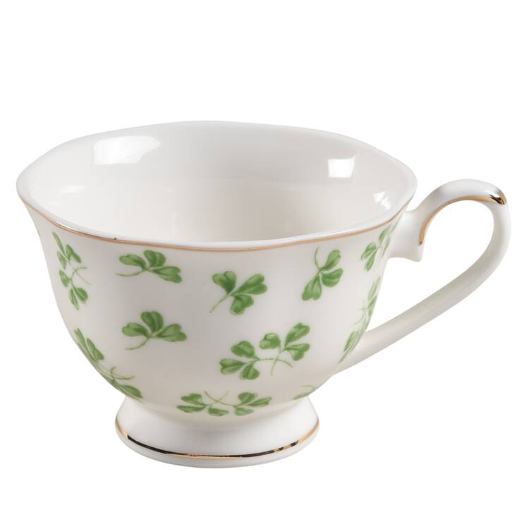 Shamrock Footed Cup