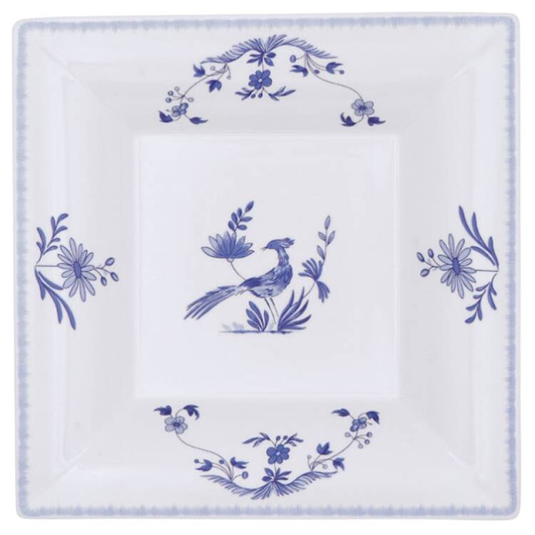 Paradis Bleu 8" Square Tray