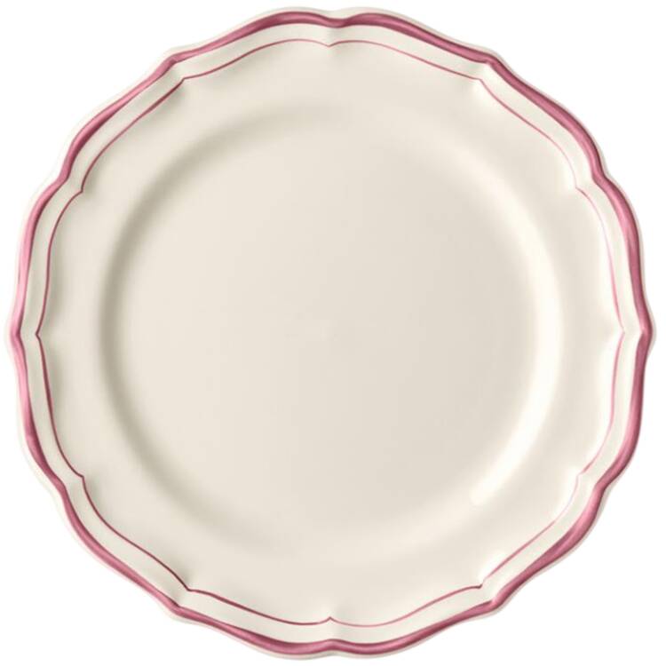 Filets Bordeaux (Burgundy) Salad/Dessert Plate