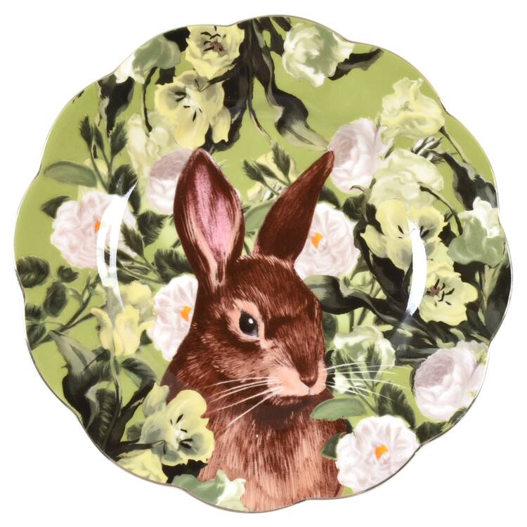 Bunny Green Bloom by Grace's Teaware
