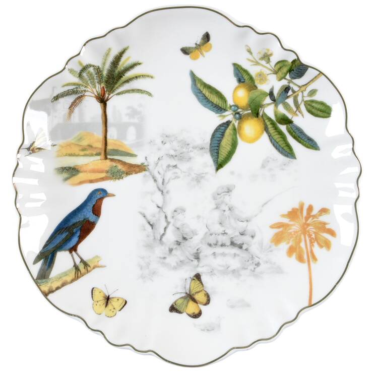 Bluebird Postcard Lemon Salad Plate