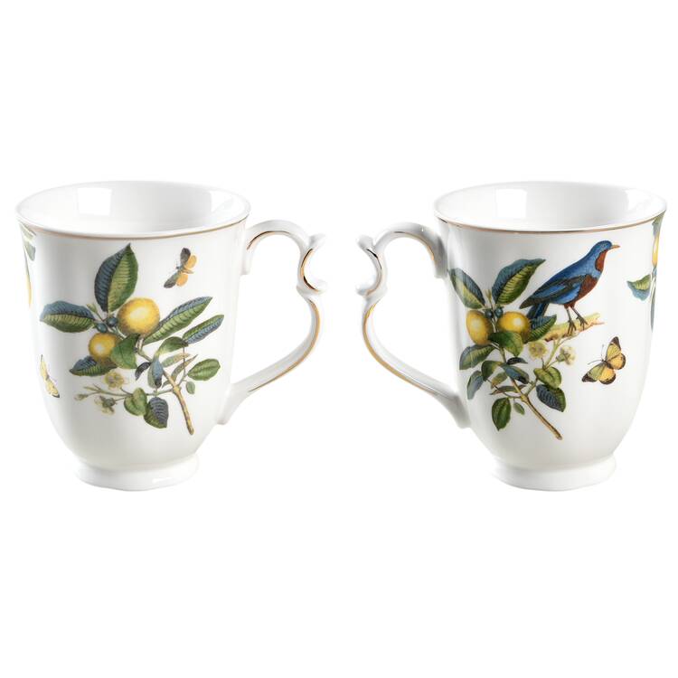 Bluebird Postcard Lemon Mug