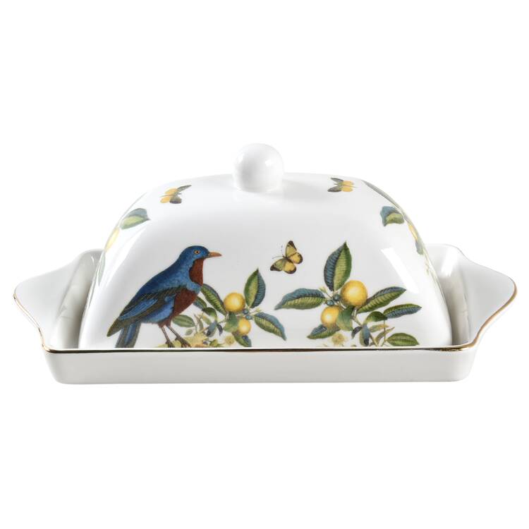 Bluebird Postcard Lemon 1/4 Lb Covered Butter