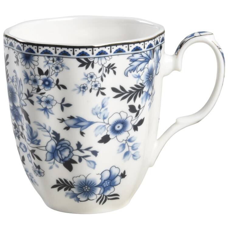 Blue Camillia Mug