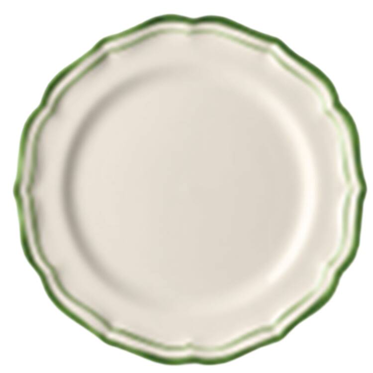Filet Fougere (Fern Green) Salad/Dessert Plate