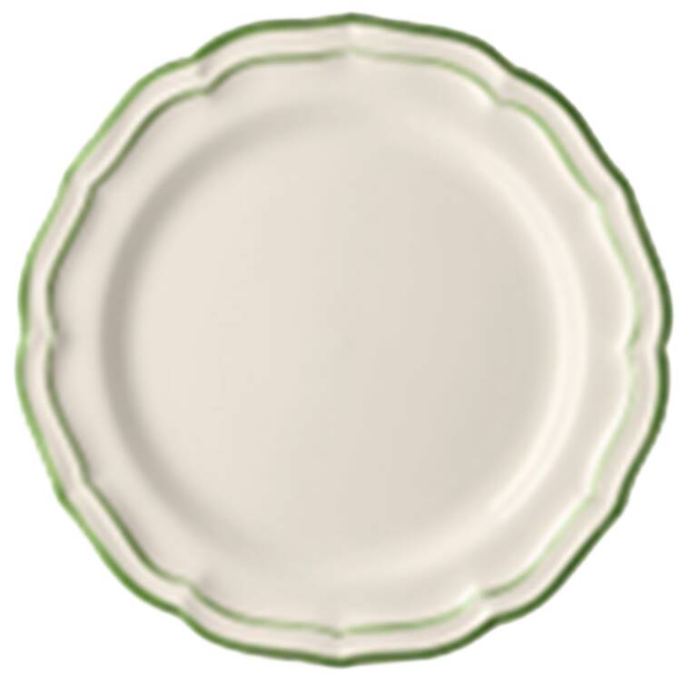 Filet Fougere (Fern Green) by Faiencerie De Gien