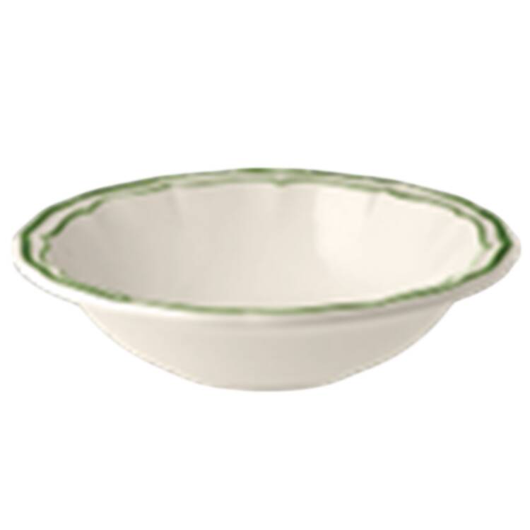 Filet Fougere (Fern Green) Coupe Cereal Bowl