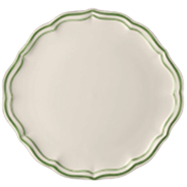 Filet Fougere (Fern Green) Cake Plate