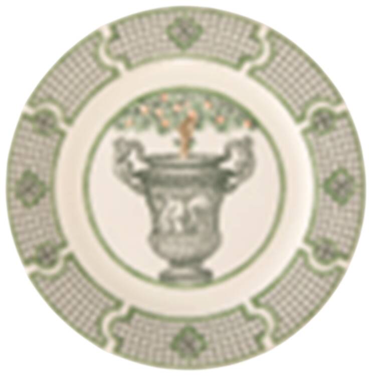 Les Vases a Oranger Salad/Dessert Plate