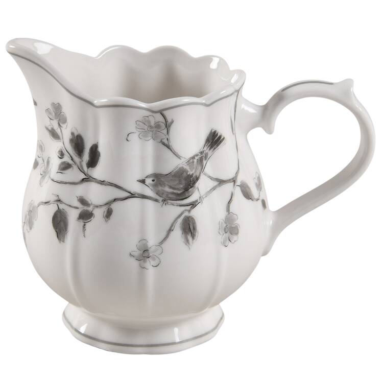 Botanical Birds Creamer