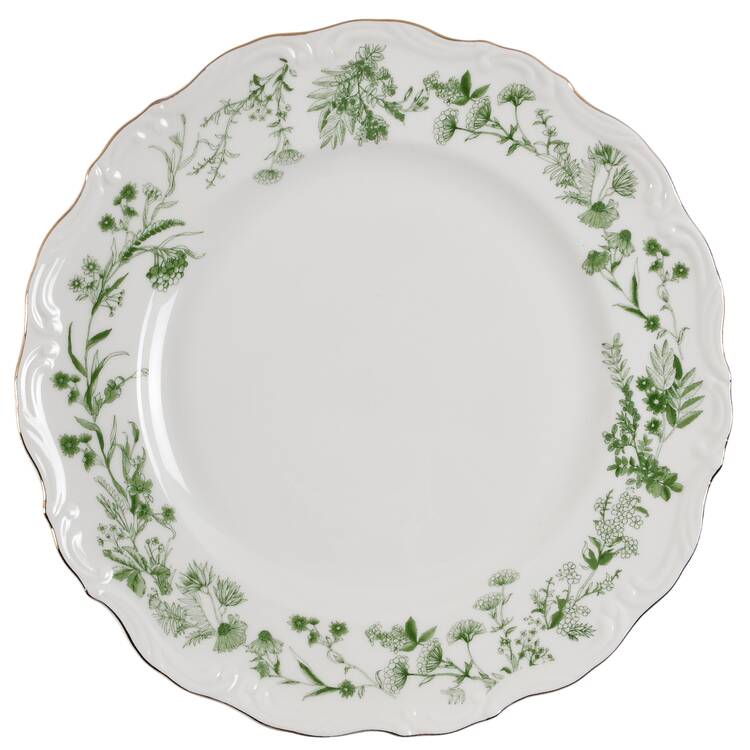 Rococo Green Forest by Grace's Teaware