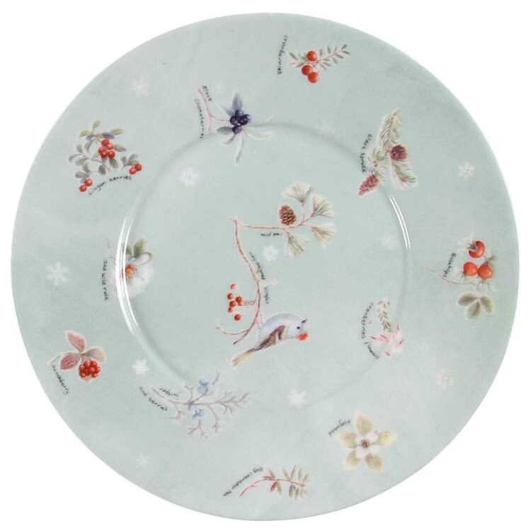 Winter Cardinal Saucer