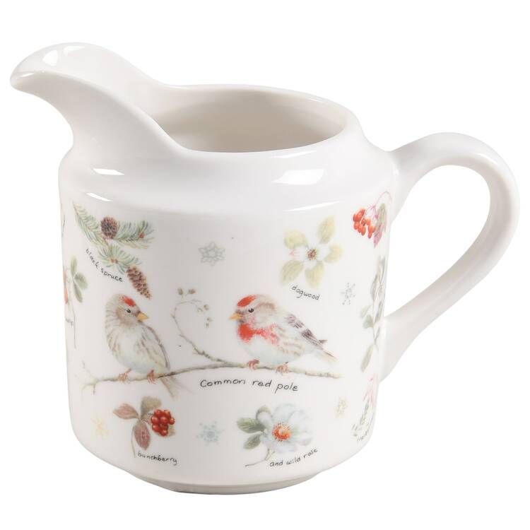 Winter Cardinal Creamer