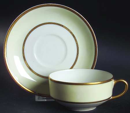 Adelphi Flat Cup & Saucer Set