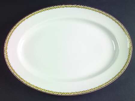 Albany 13" Oval Serving Platter by Haviland