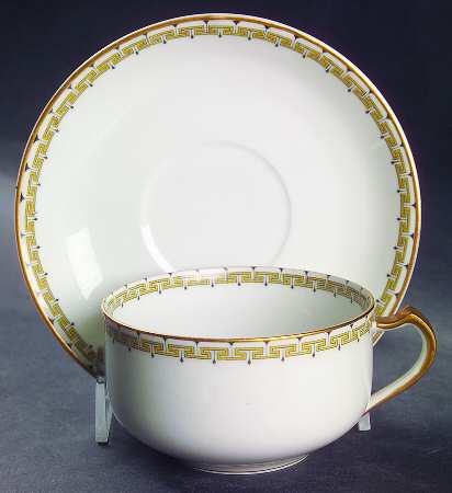 Albany Flat Cup & Saucer Set