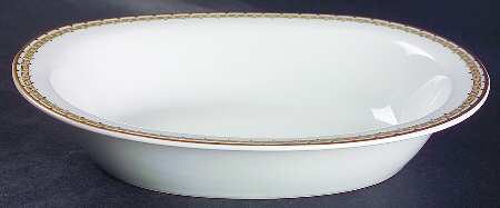 Albany 10" Oval Vegetable Bowl