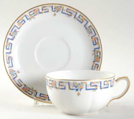 Algonquin Flat Cup & Saucer Set