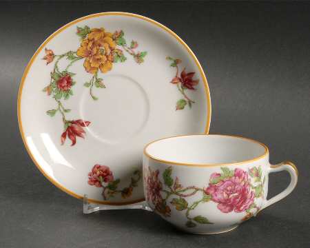 Alsace Flat Cup & Saucer Set