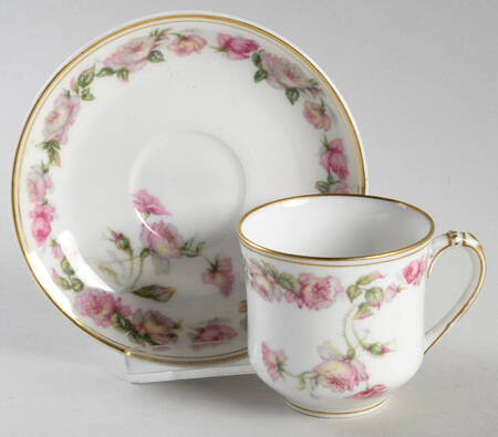The Amstel Flat Demitasse Cup & Saucer Set