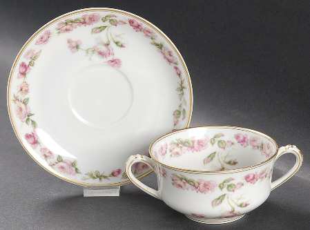 The Amstel Flat Bouillon Cup & Saucer