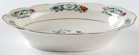 Anita 9" Oval Vegetable Bowl