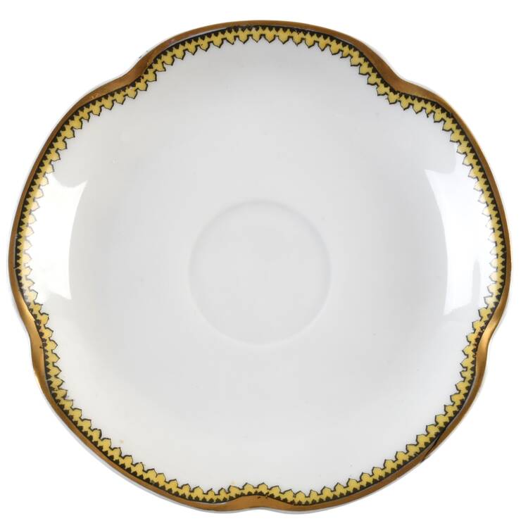 Anjou Saucer for Flat Cup