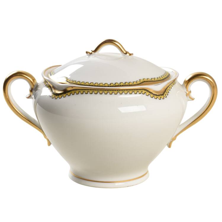 Anjou Sugar Bowl & Lid