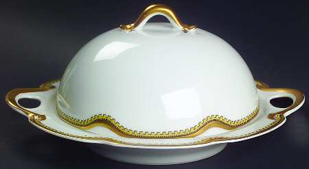 Anjou Round Covered Butter