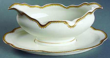 Anjou Gravy Boat with Attached Underplate