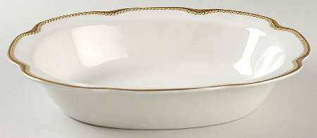 Anjou 10" Oval Vegetable Bowl